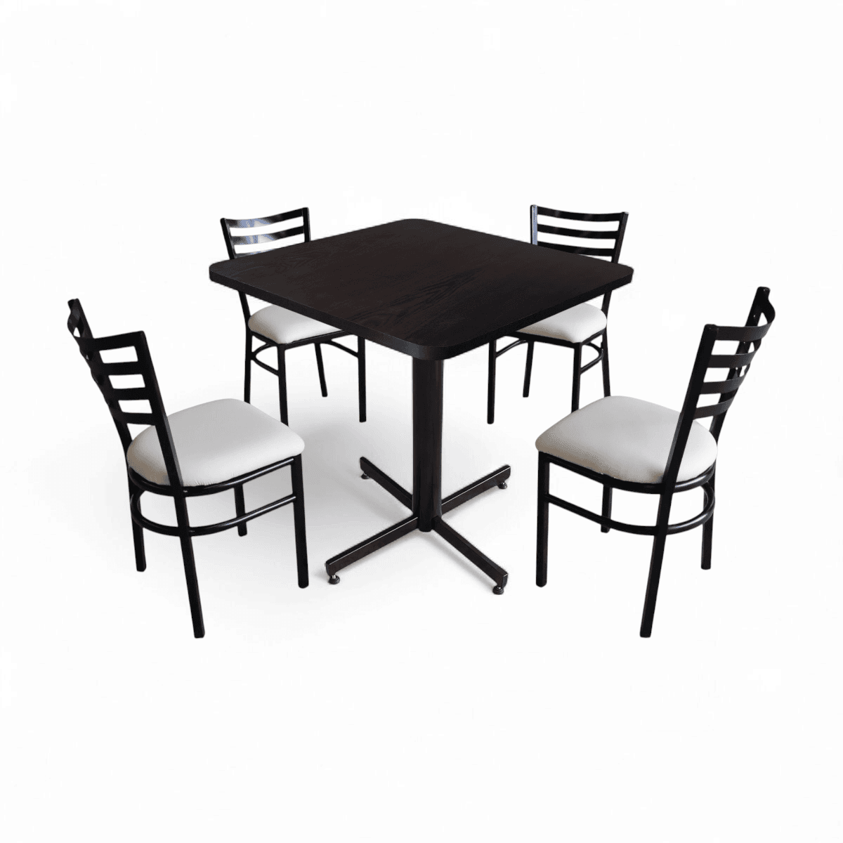 Conjunto Modelo Italia Wengue - estándar 4 sillas view 7