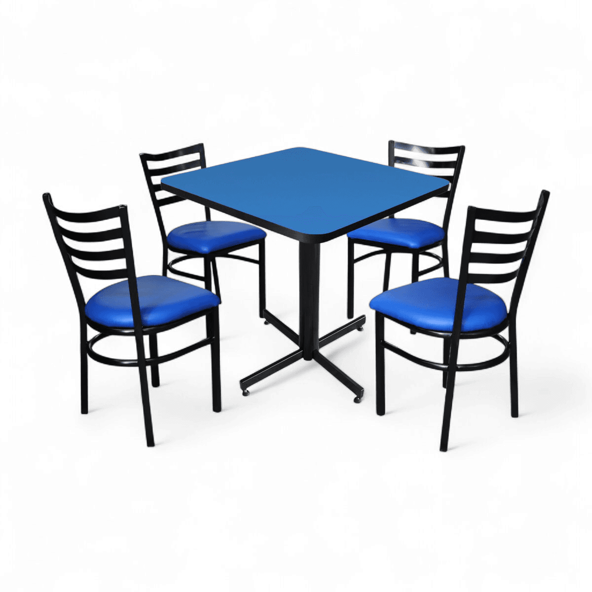 Conjunto Modelo Italia Azul Polar - estándar 4 sillas view 5