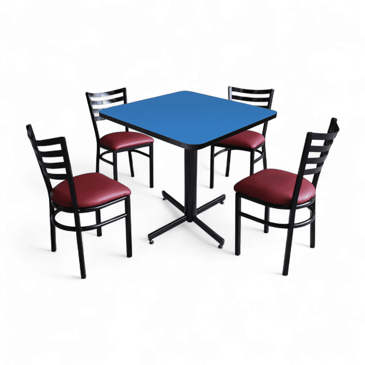 Conjunto Modelo Italia Azul Polar - estándar 4 sillas view 10