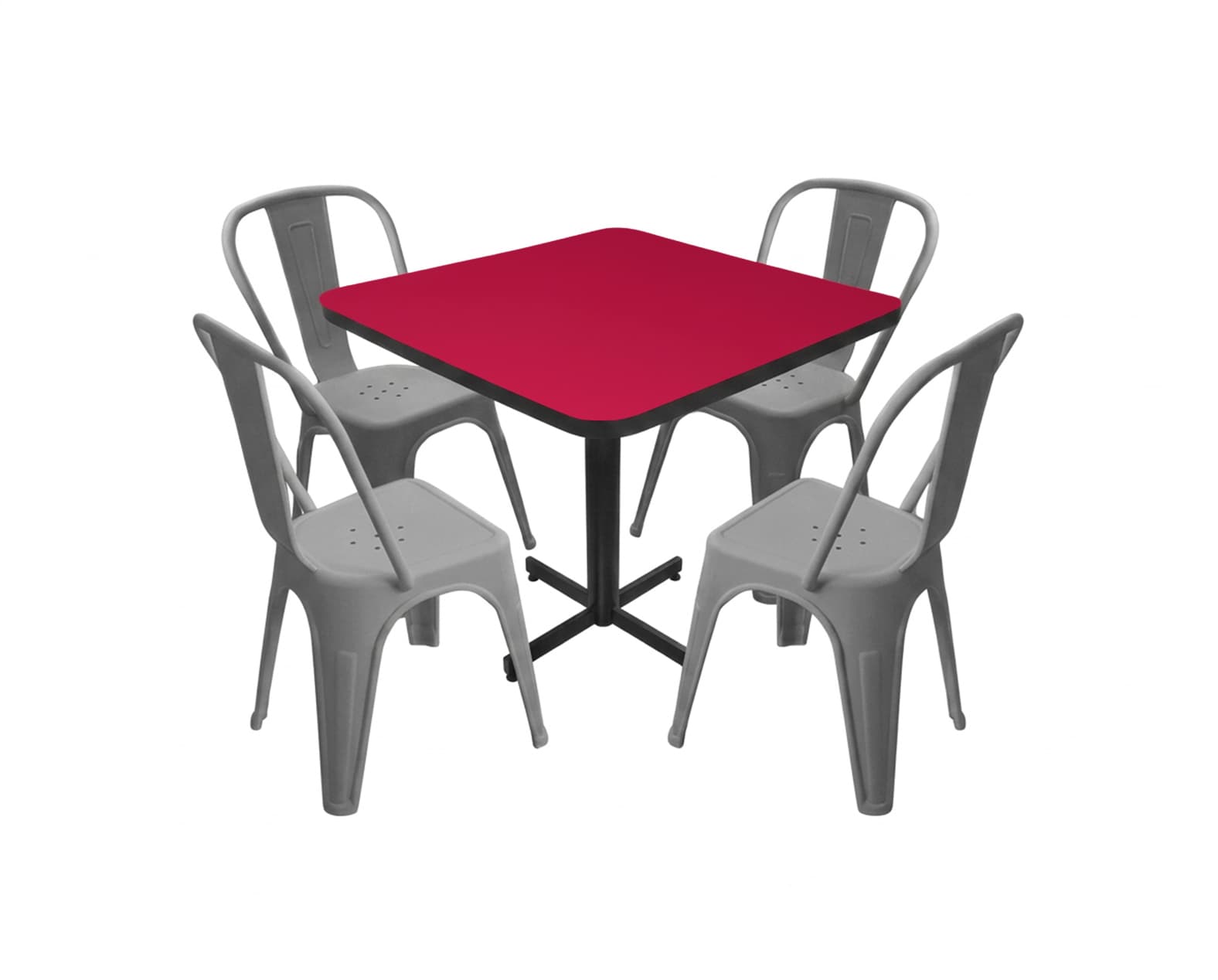 Conjunto Modelo Tolix Vino - estándar 4 sillas view 2