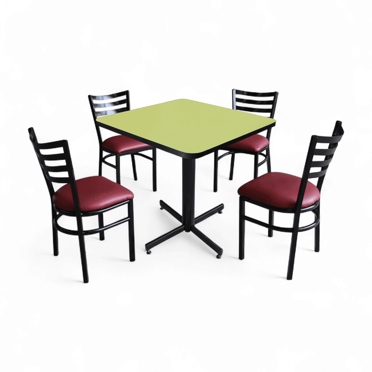 Conjunto Modelo Italia Verde Manzana - estándar 4 sillas view 8