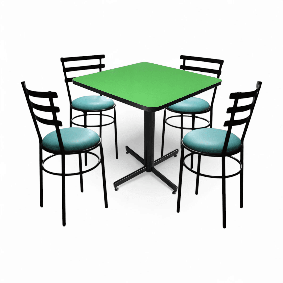 Conjunto Modelo Solera Verde Limón - estándar 4 sillas view 16