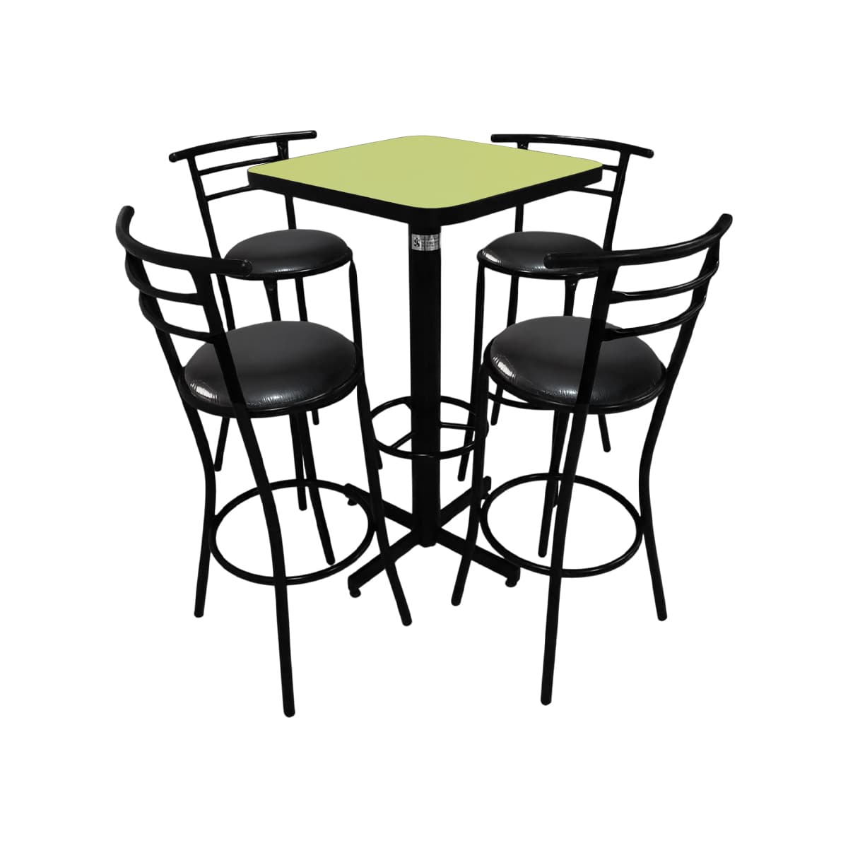 Conjunto modelo periquero modelo Chabeli 4 bancos view 14