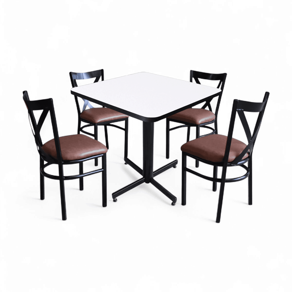 Conjunto Modelo Roma Blanco - estándar 4 sillas view 14