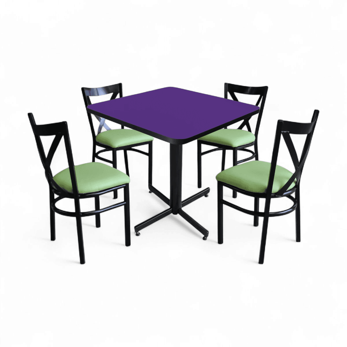 Conjunto Modelo Roma Morado - estándar 4 sillas view 6