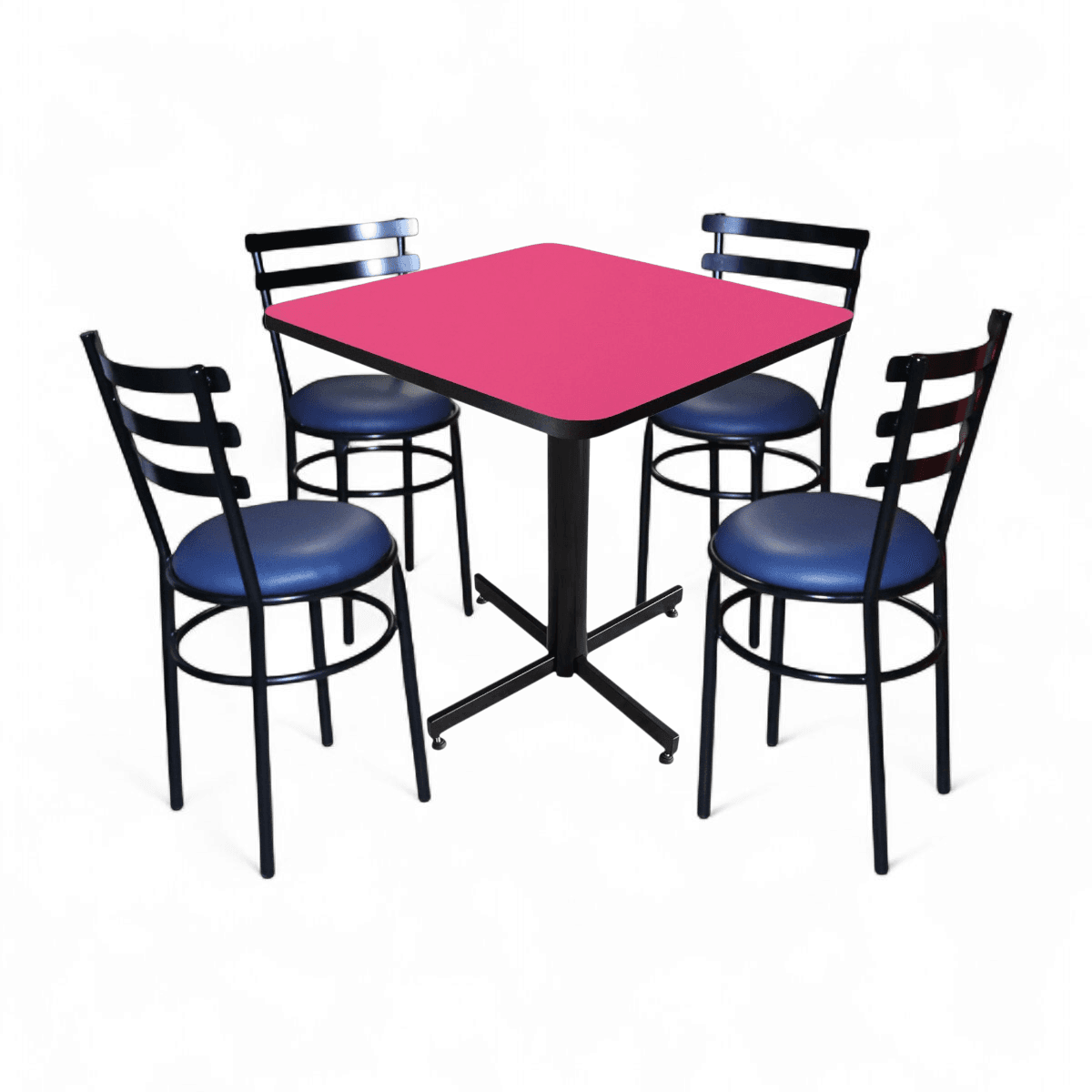 Conjunto Modelo Solera Rosa Mate - estándar 4 sillas view 17