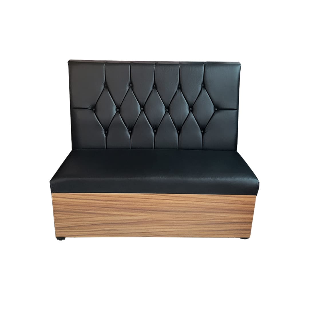 Booth sencillo capitonado para sala lounge view 3