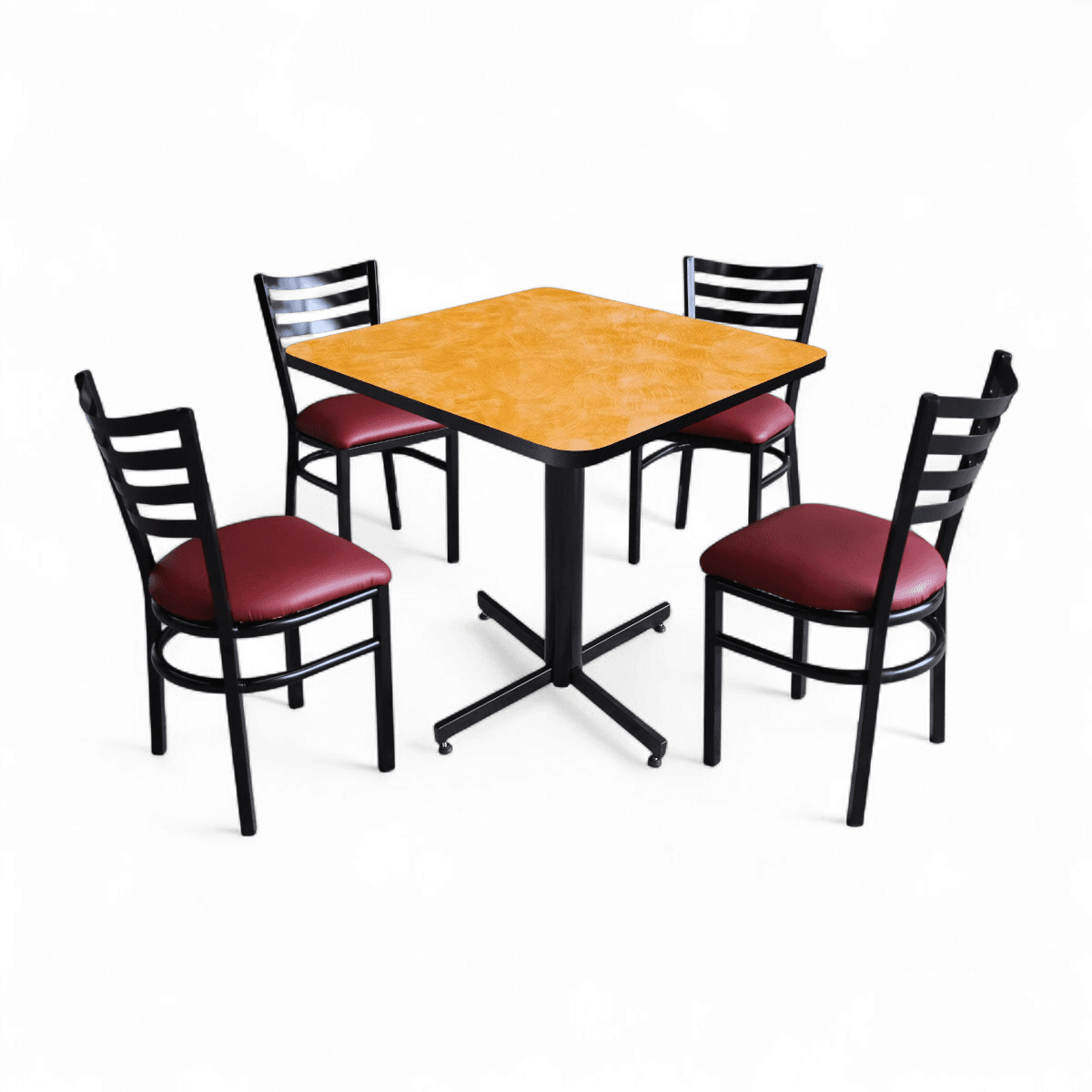 Conjunto Modelo Italia Amarillo Deslavado - estándar 4 sillas view 10