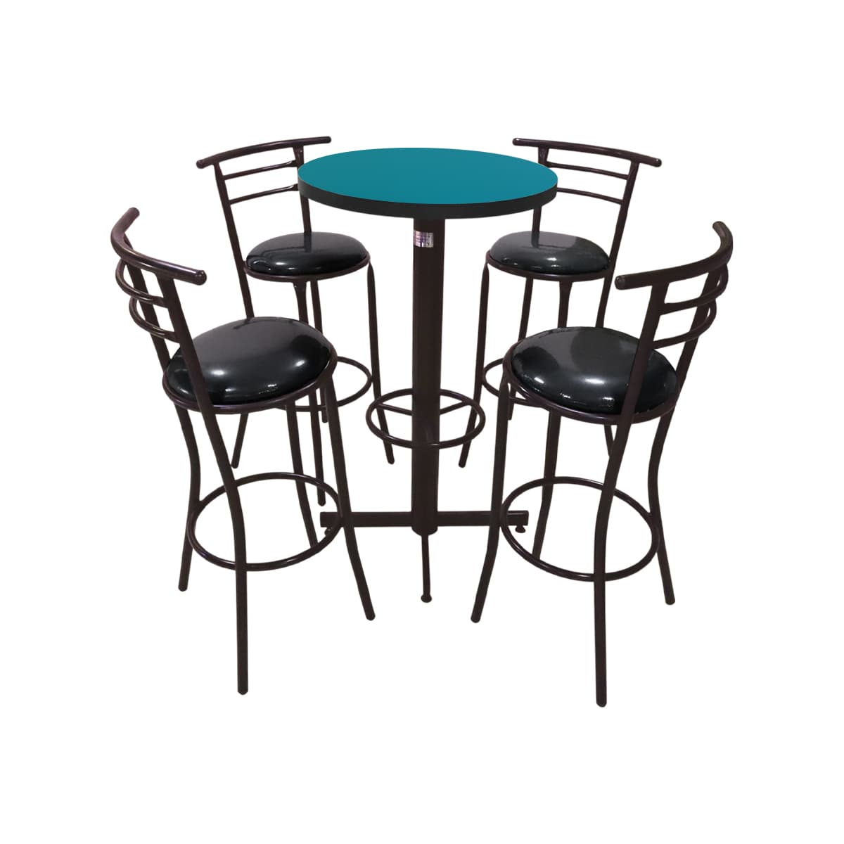 Conjunto modelo periquero modelo Chabeli 4 bancos view 3