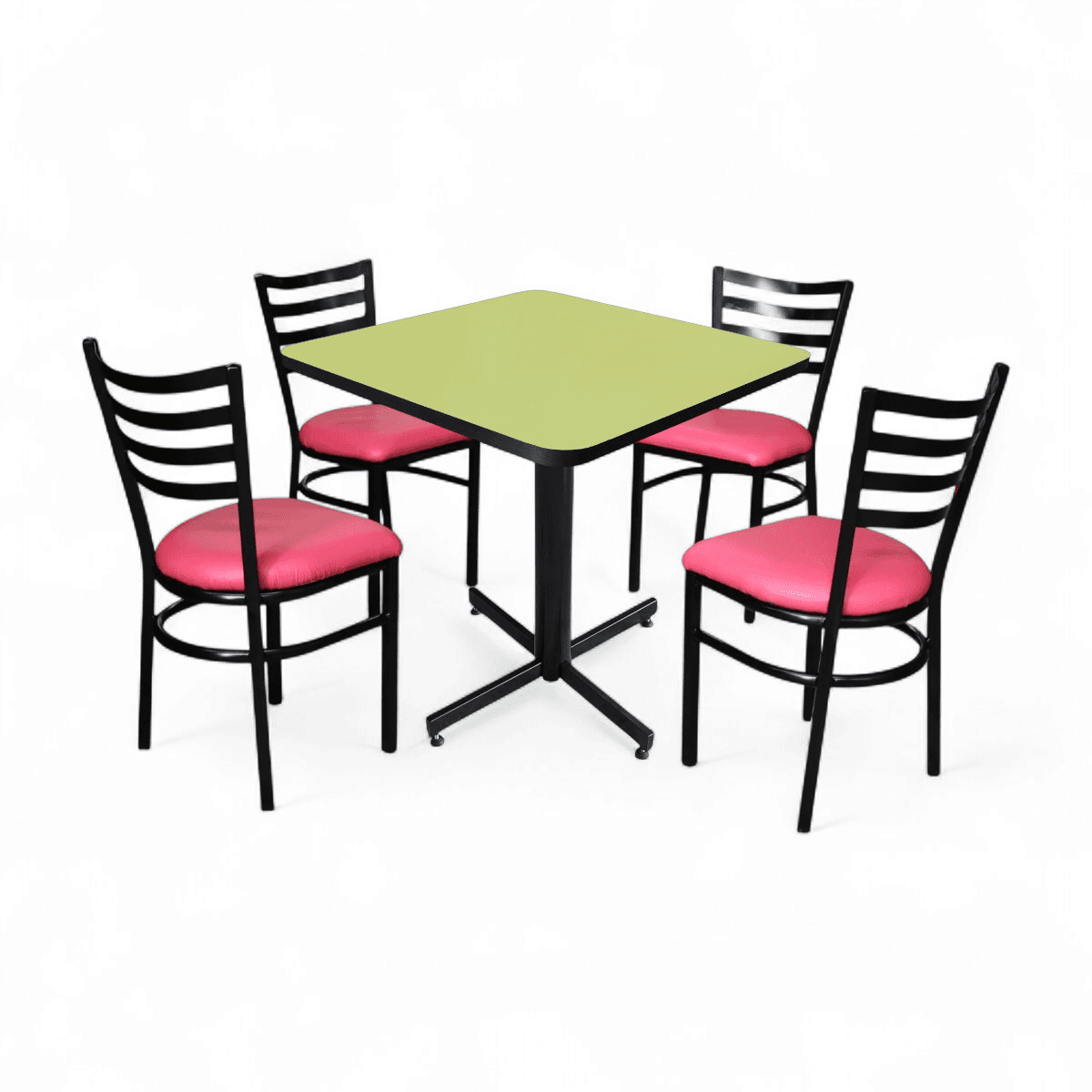 Conjunto Modelo Italia Verde Manzana - estándar 4 sillas view 5