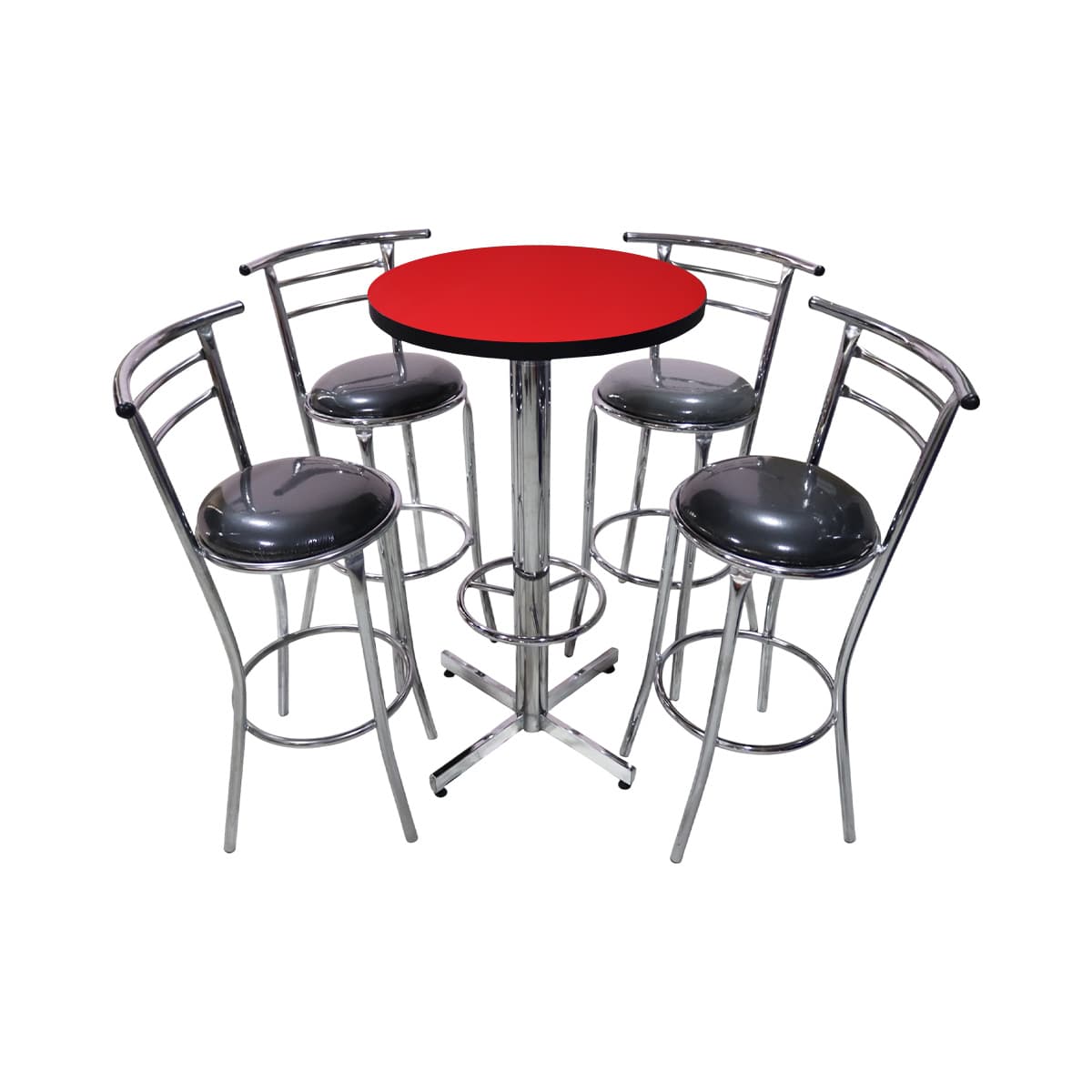 Conjunto modelo periquero modelo Chabeli 4 bancos view 30