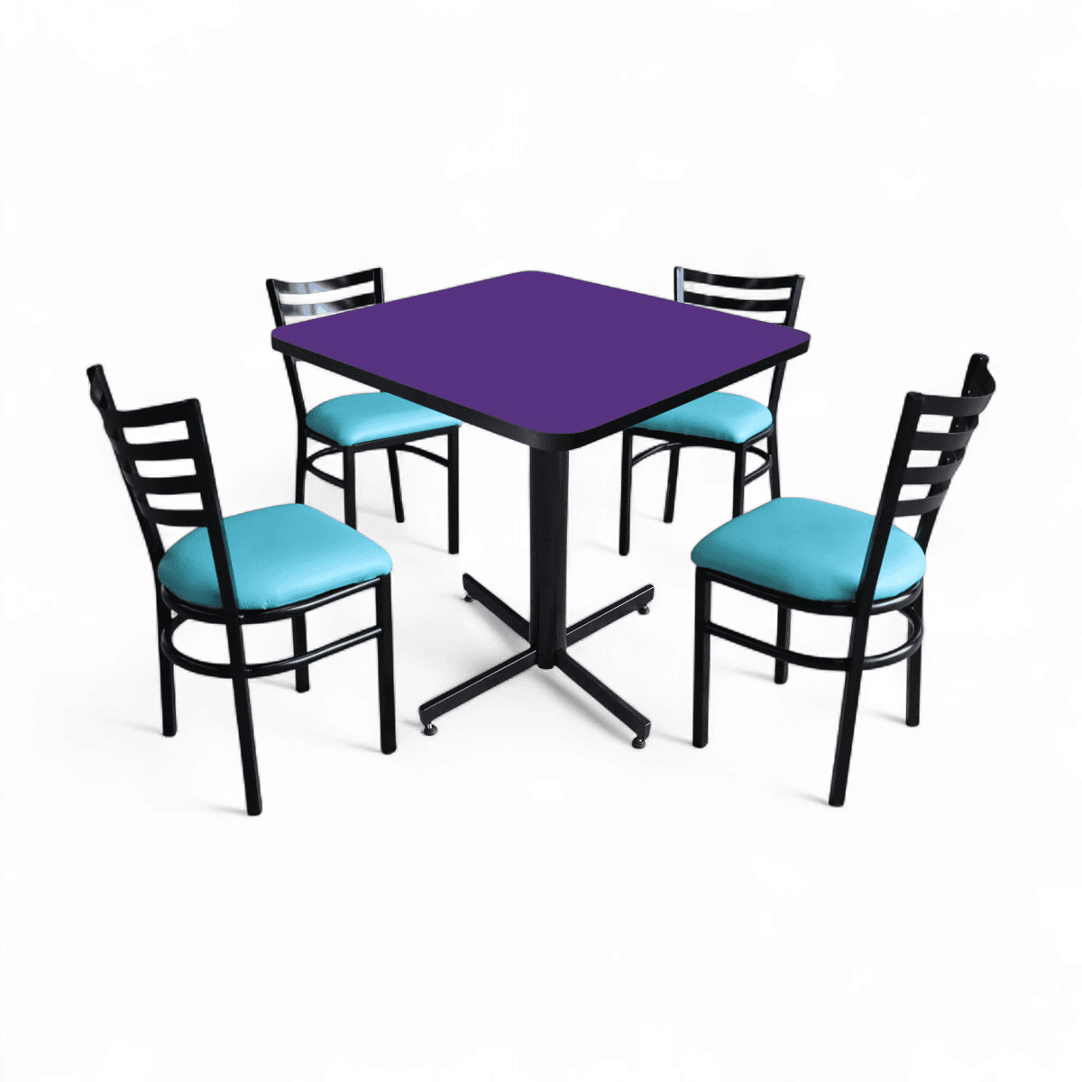 Conjunto Modelo Italia Morado - estándar 4 sillas view 7