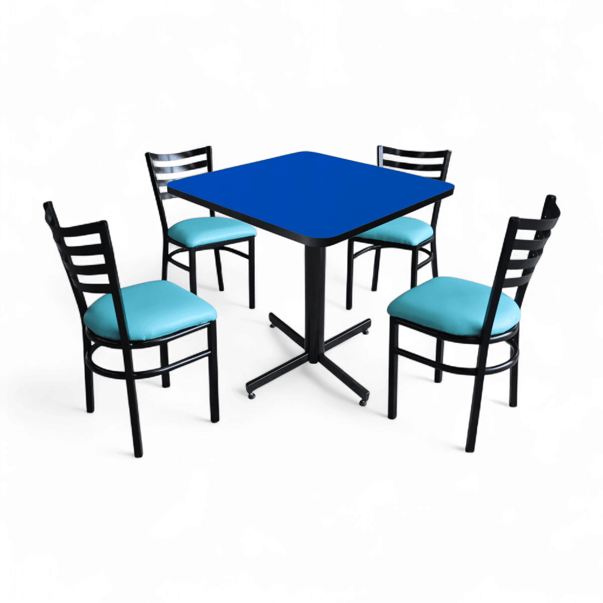 Conjunto Modelo Italia Azul Rey - estándar 4 sillas view 13