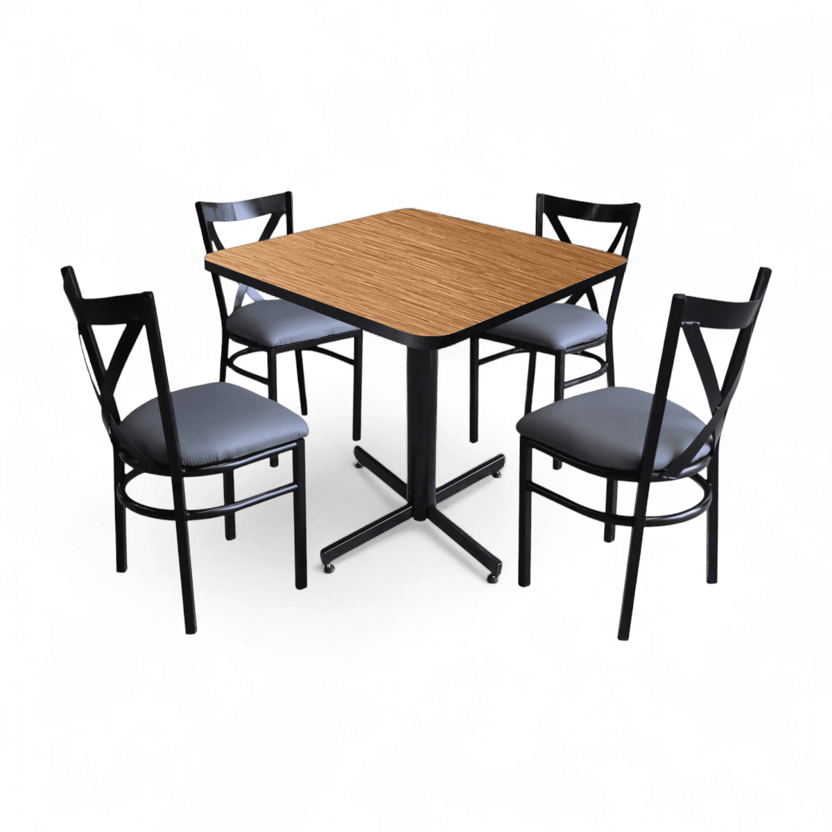 Conjunto Modelo Roma Golden Bambú - estándar 4 sillas view 9