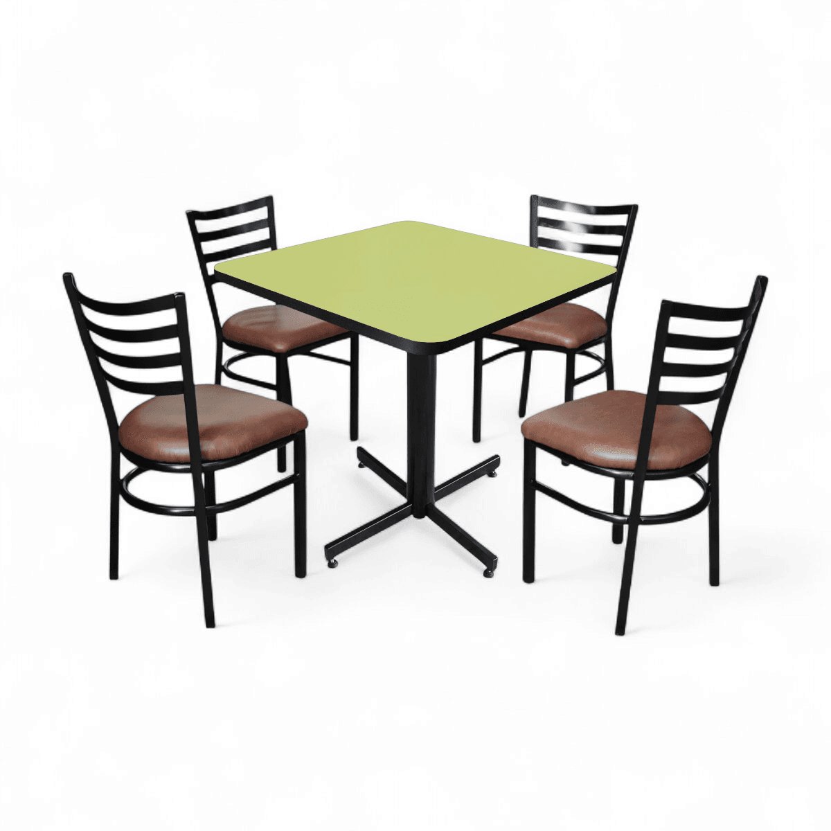 Conjunto Modelo Italia Verde Manzana - estándar 4 sillas view 2