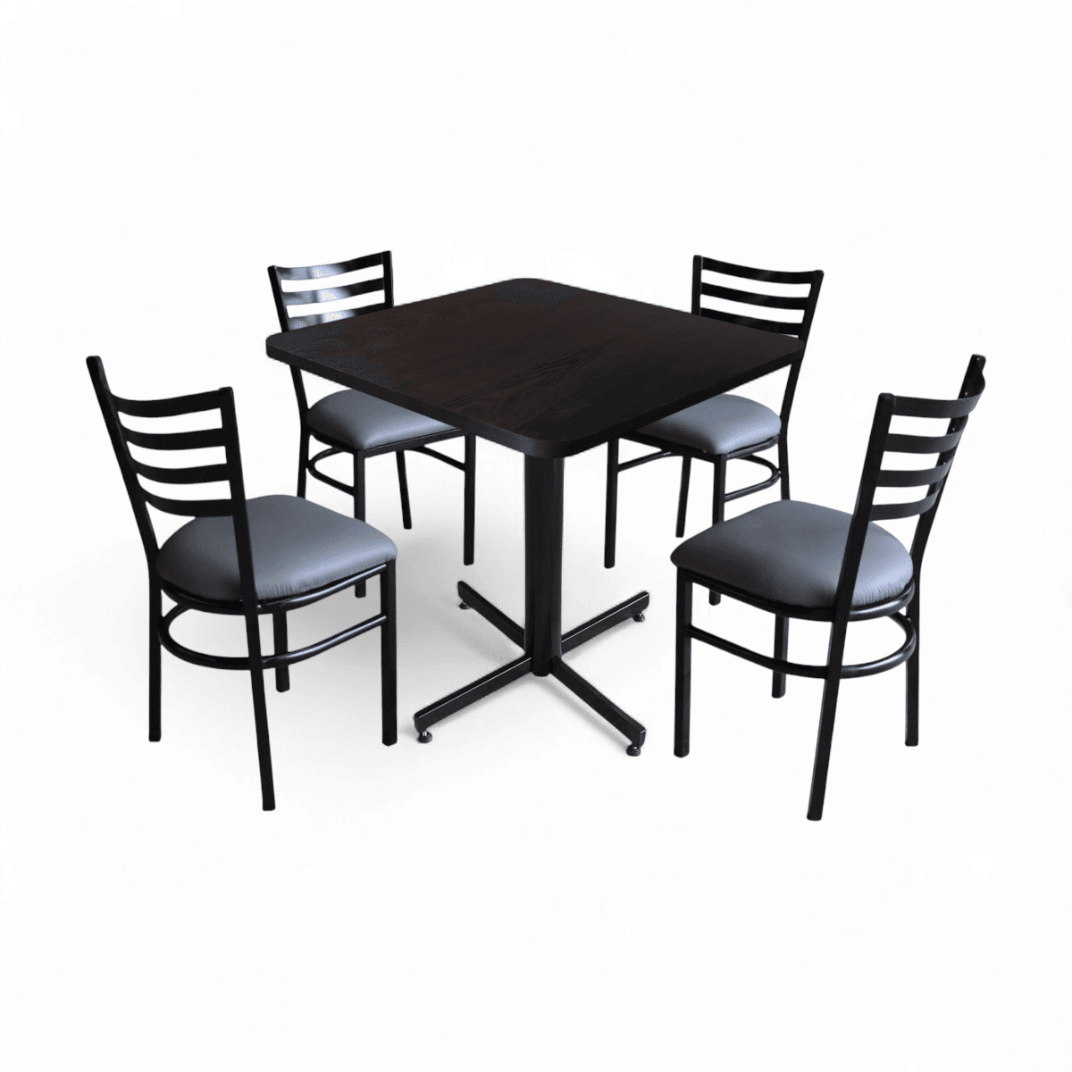 Conjunto Modelo Italia Wengue - estándar 4 sillas view 16