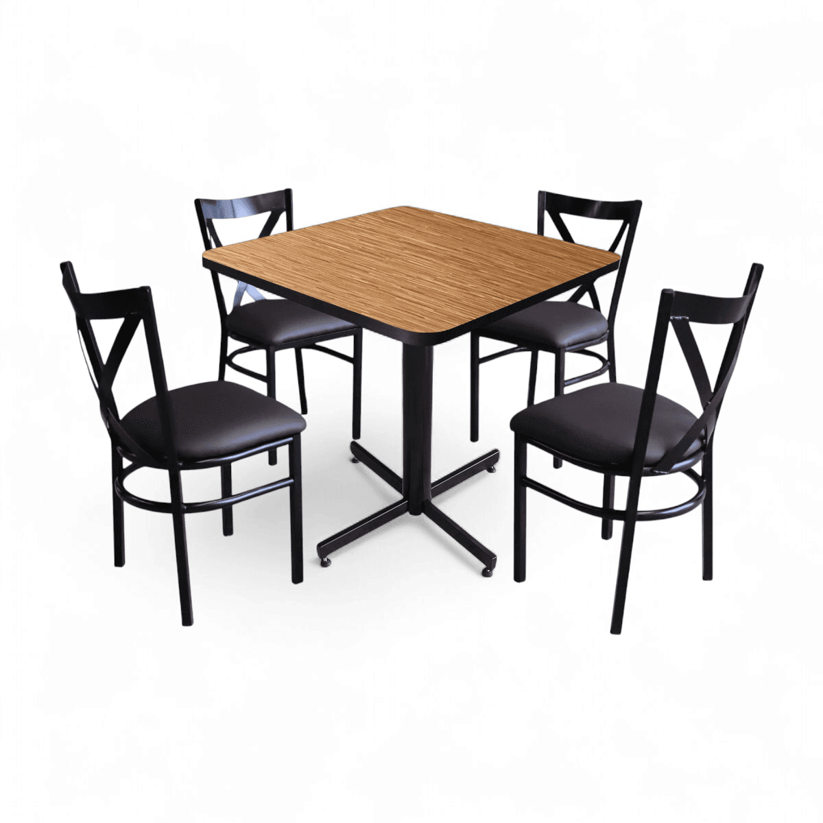 Conjunto Modelo Roma Golden Bambú - estándar 4 sillas view 13