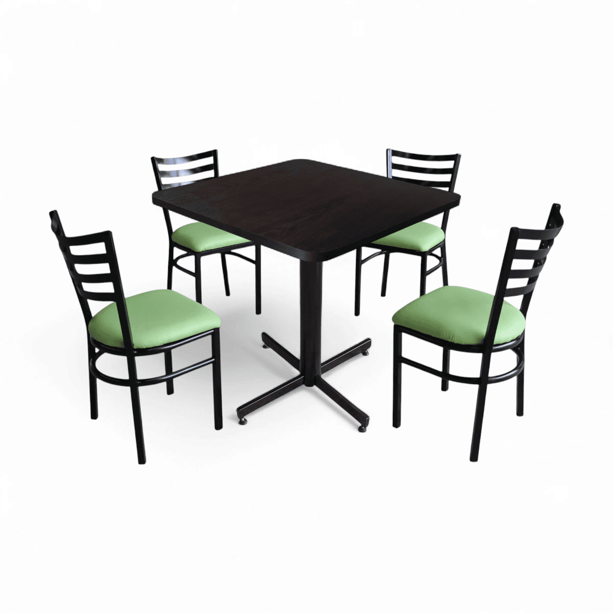 Conjunto Modelo Italia Wengue - estándar 4 sillas view 8