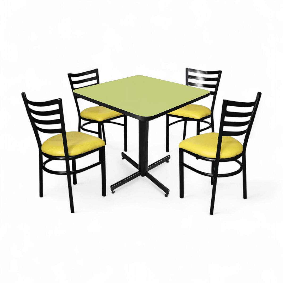 Conjunto Modelo Italia Verde Manzana - estándar 4 sillas view 11