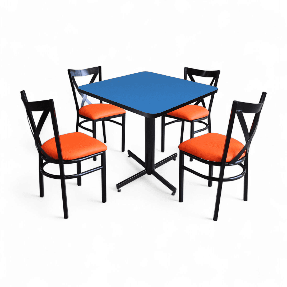 Conjunto Modelo Roma Azul Polar - estándar 4 sillas view 16