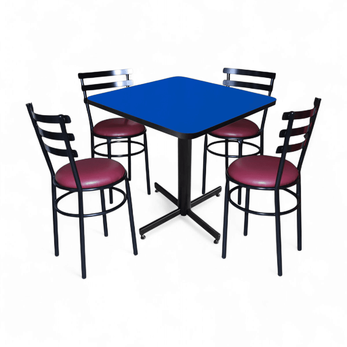 Conjunto Modelo Solera Azul Rey - estándar 4 sillas view 14