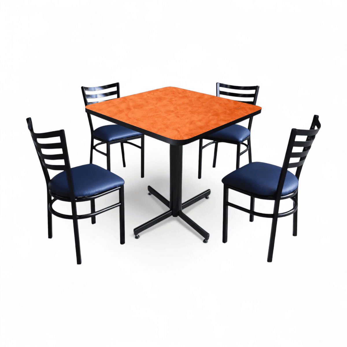 Conjunto Modelo Italia Naranja Deslavado - estándar 4 sillas view 15