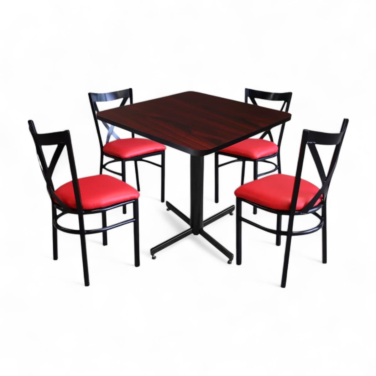 Conjunto Modelo Roma Caoba - estándar 4 sillas view 9