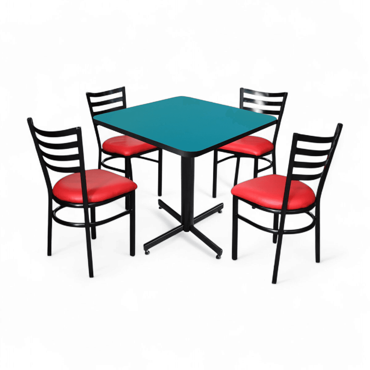 Conjunto Modelo Italia Turquesa - estándar 4 sillas view 10