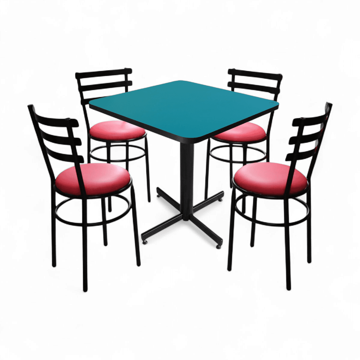 Conjunto Modelo Solera Turquesa - estándar 4 sillas view 9