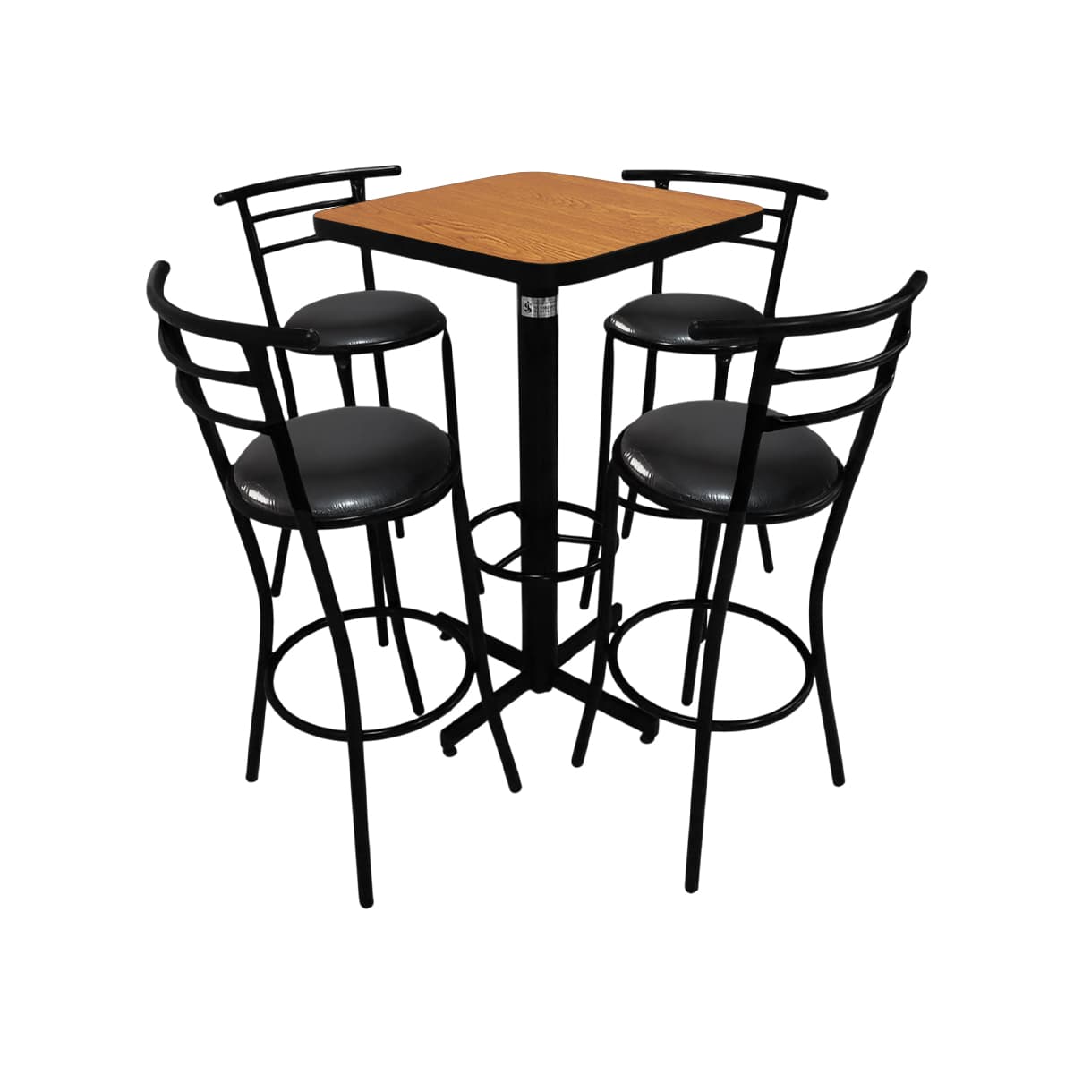 Conjunto modelo periquero modelo Chabeli 4 bancos view 20