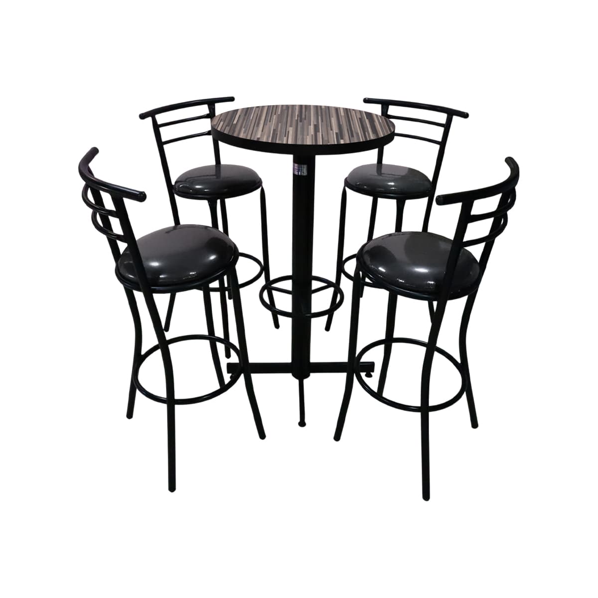 Conjunto Periquero Modelo Chabeli Duelilla - 4 bancos view 3