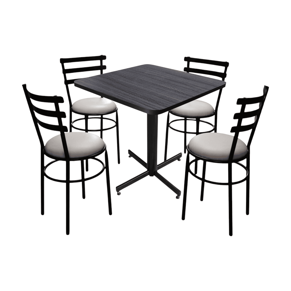 Conjunto Modelo Solera Gris Imperial - estándar 4 sillas view 11