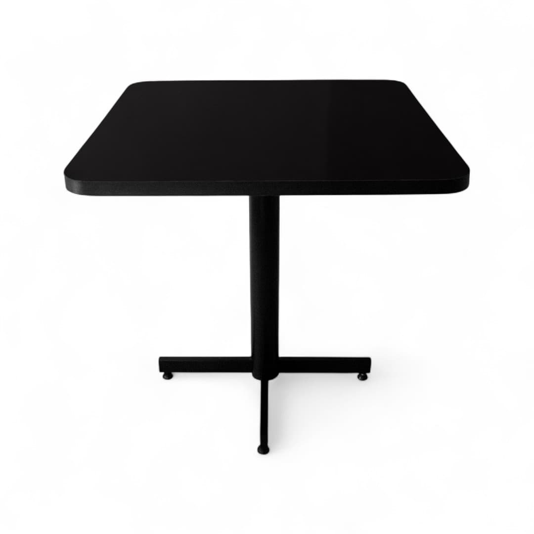 Mesa pedestal para restaurante de 80x80cm estándar view 4