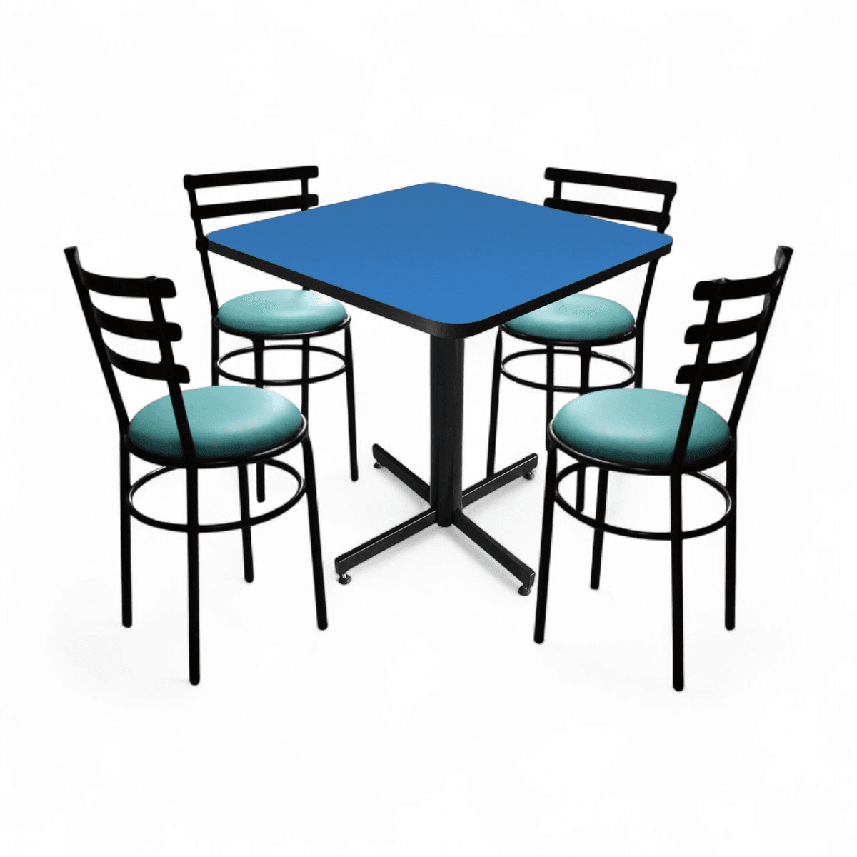 Conjunto Modelo Solera Azul Polar - estándar 4 sillas view 7