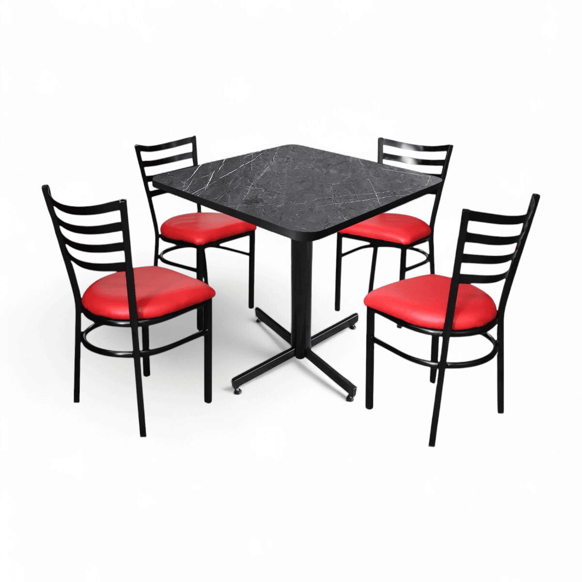 Conjunto Modelo Italia Gris Carrara - estándar 4 sillas view 13