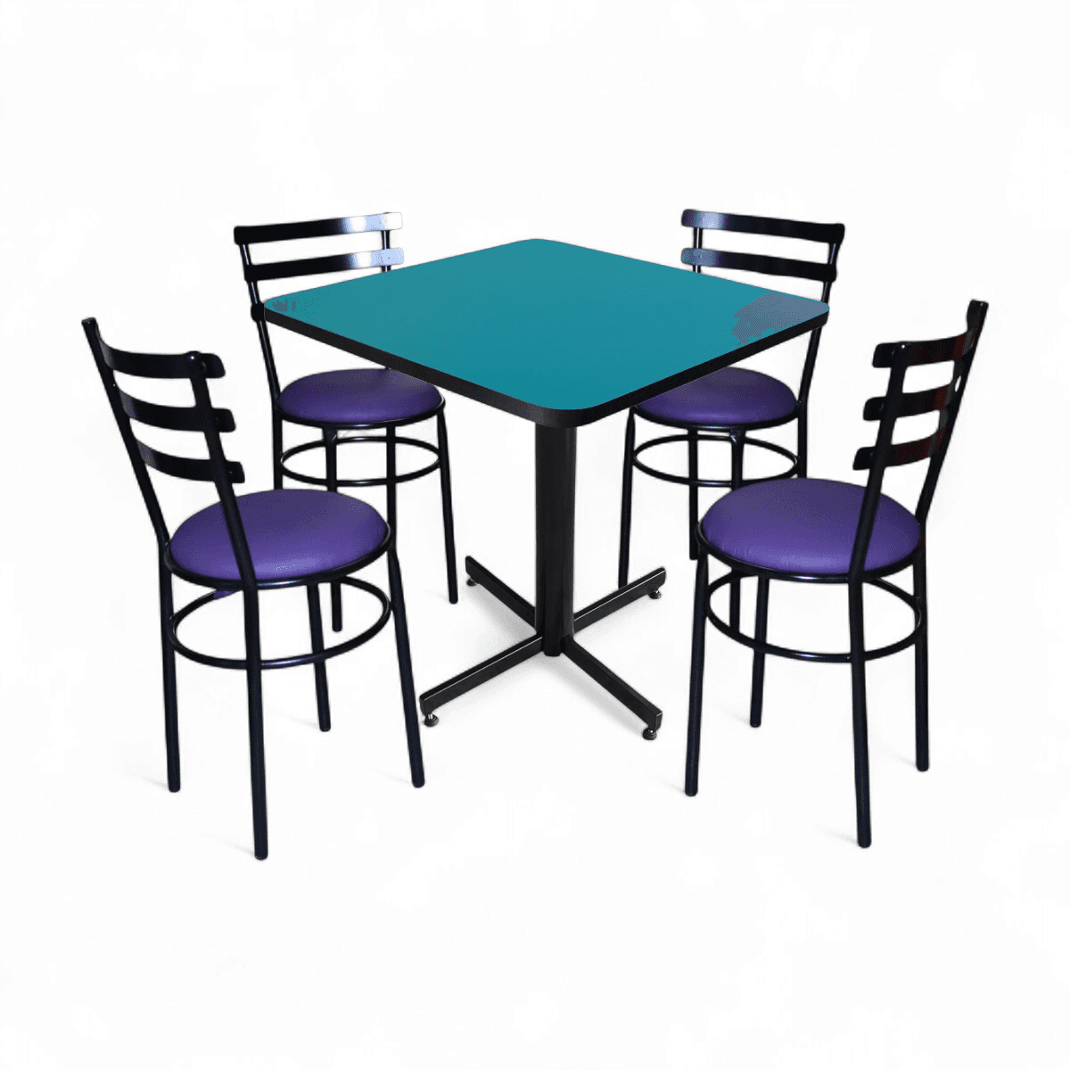 Conjunto Modelo Solera Turquesa - estándar 4 sillas view 8