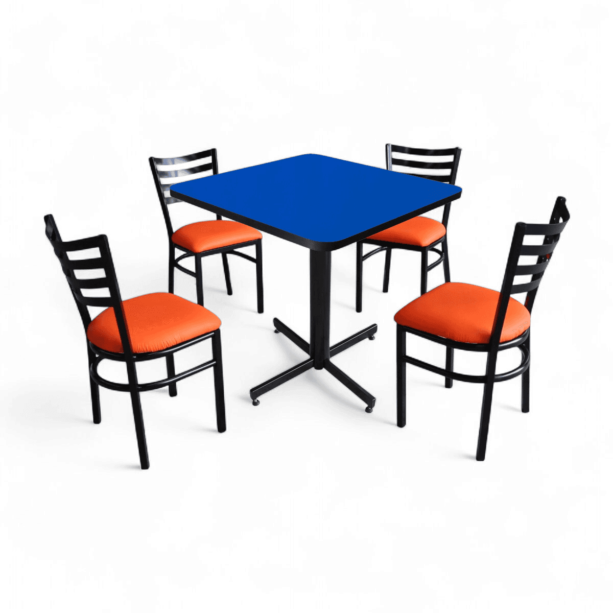 Conjunto Modelo Italia Azul Rey - estándar 4 sillas view 6