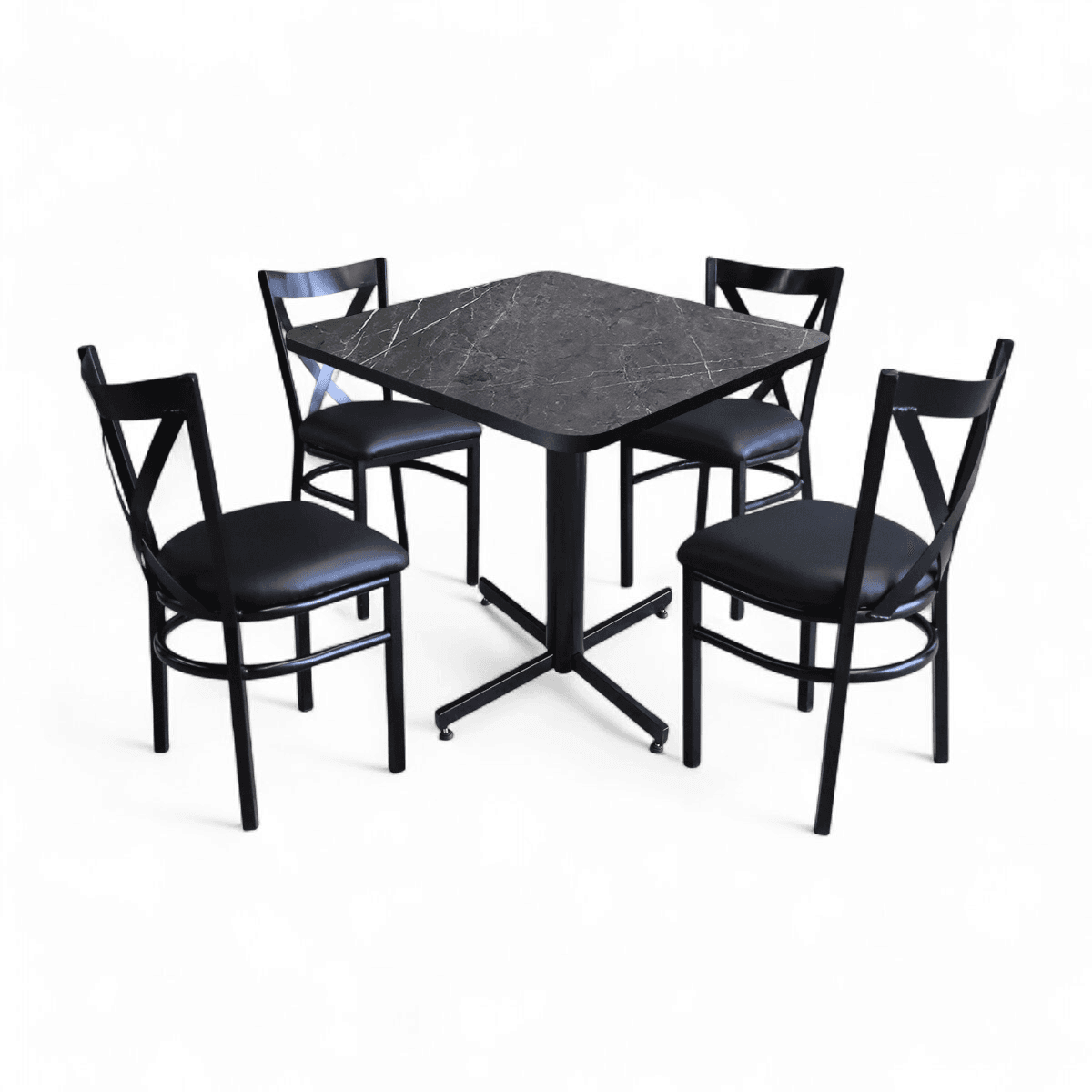 Conjunto Modelo Roma Gris Carrara - estándar 4 sillas view 11