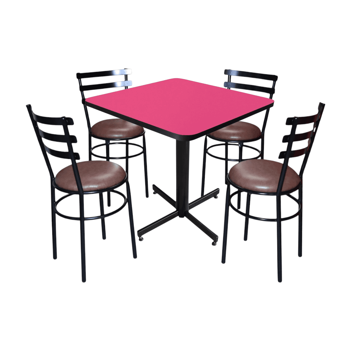 Conjunto Modelo Solera Rosa Mate - estándar 4 sillas view 10