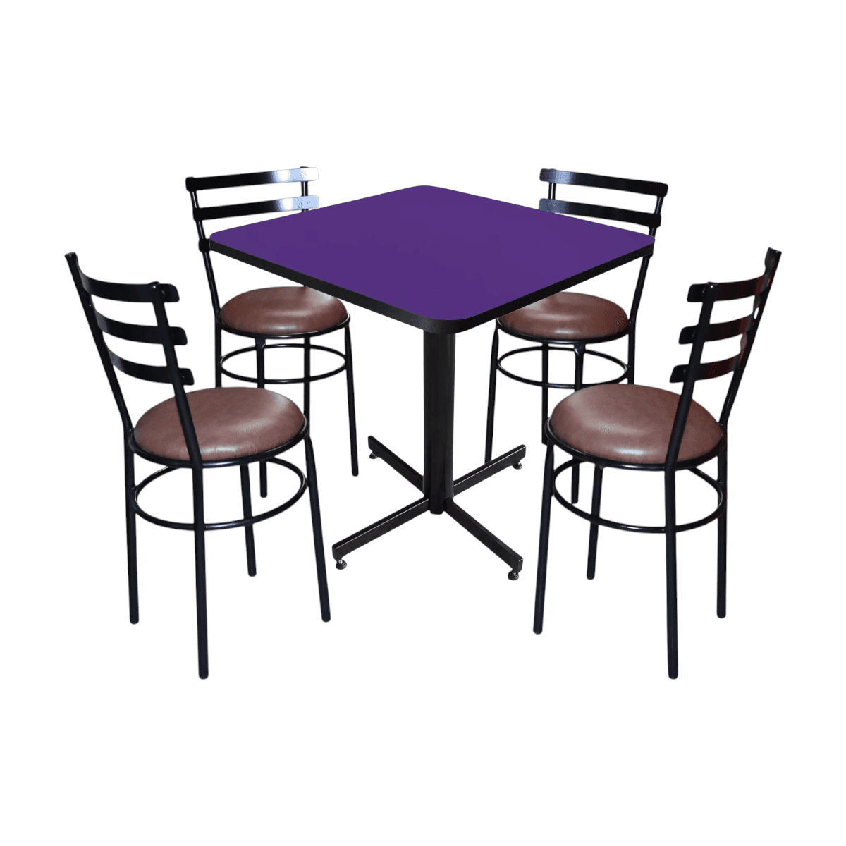 Conjunto Modelo Solera Morado - estándar 4 sillas view 2