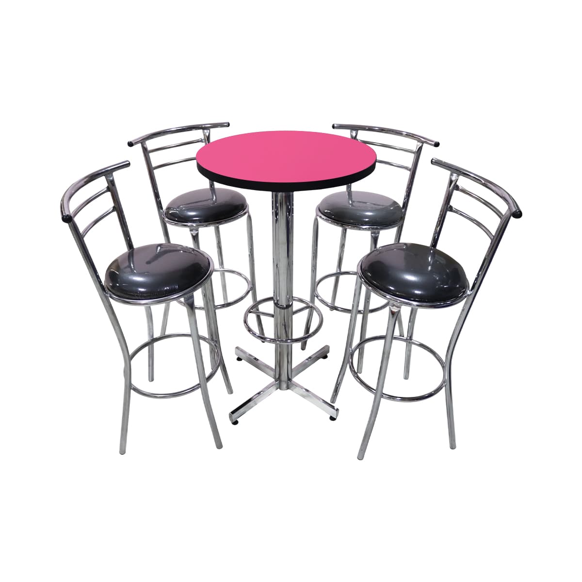 Conjunto modelo periquero modelo Chabeli 4 bancos view 28