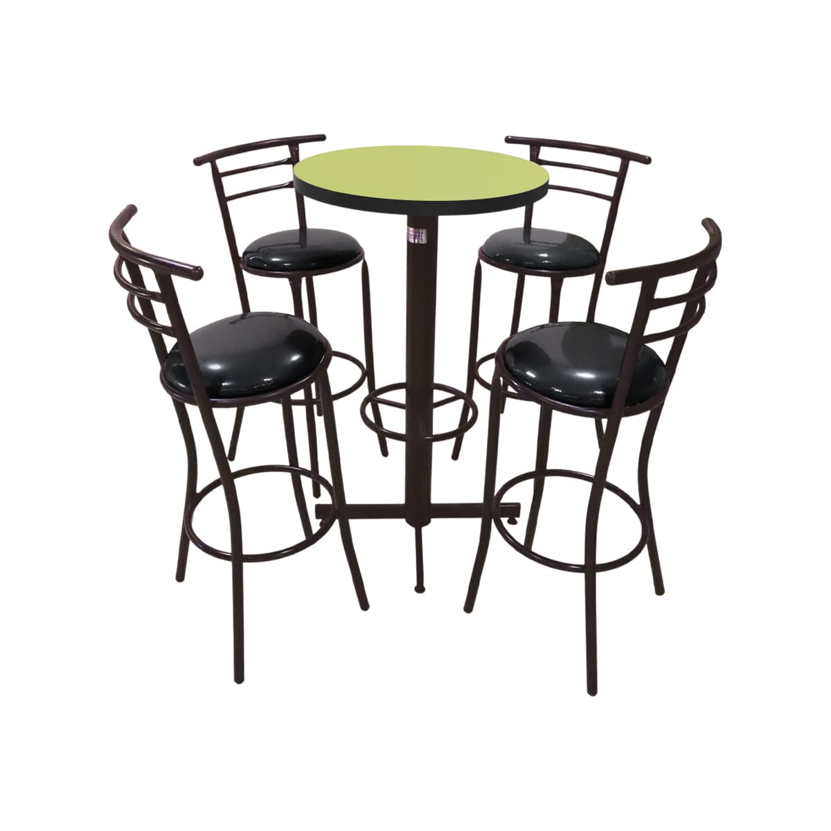 Conjunto modelo periquero modelo Chabeli 4 bancos view 2