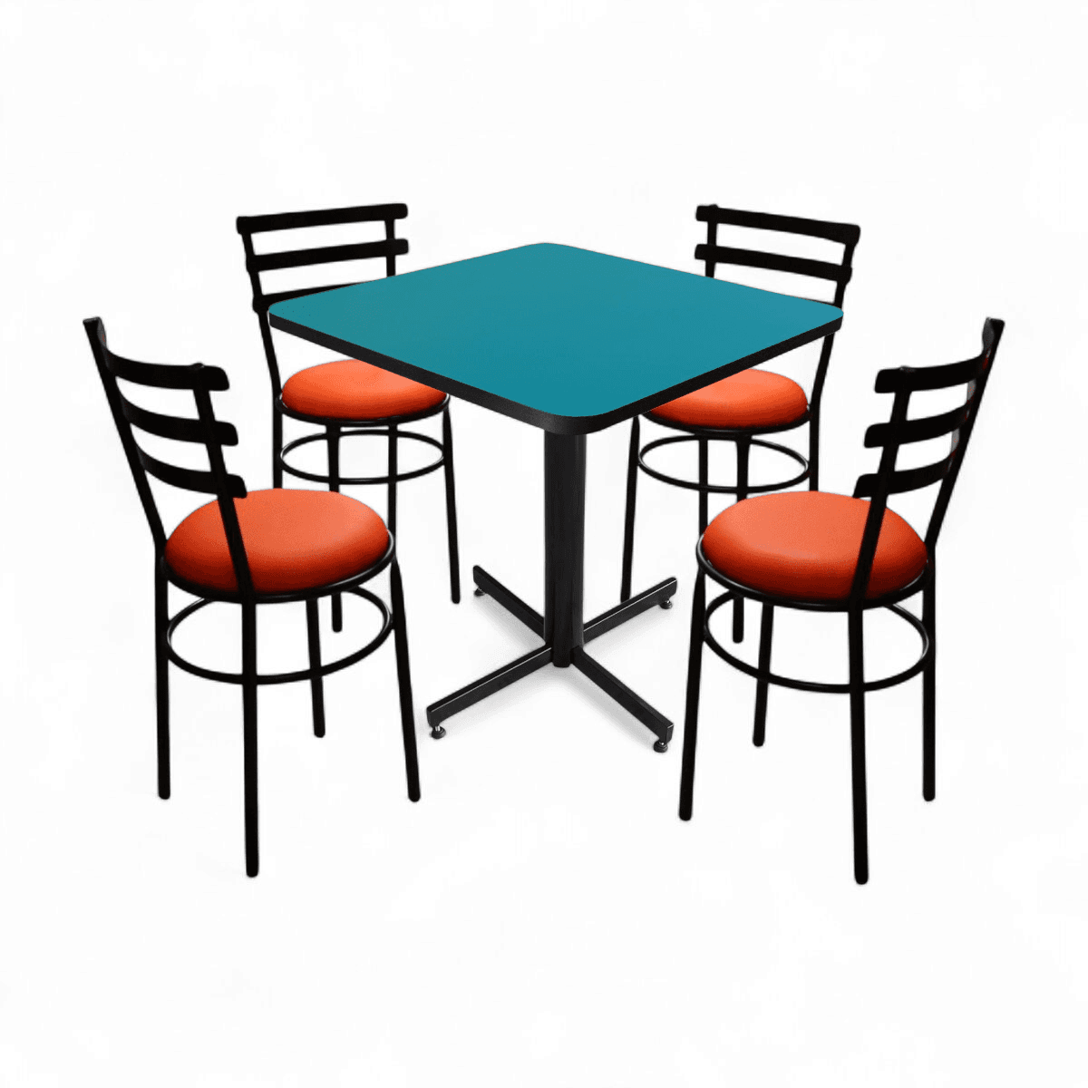 Conjunto Modelo Solera Turquesa - estándar 4 sillas view 4