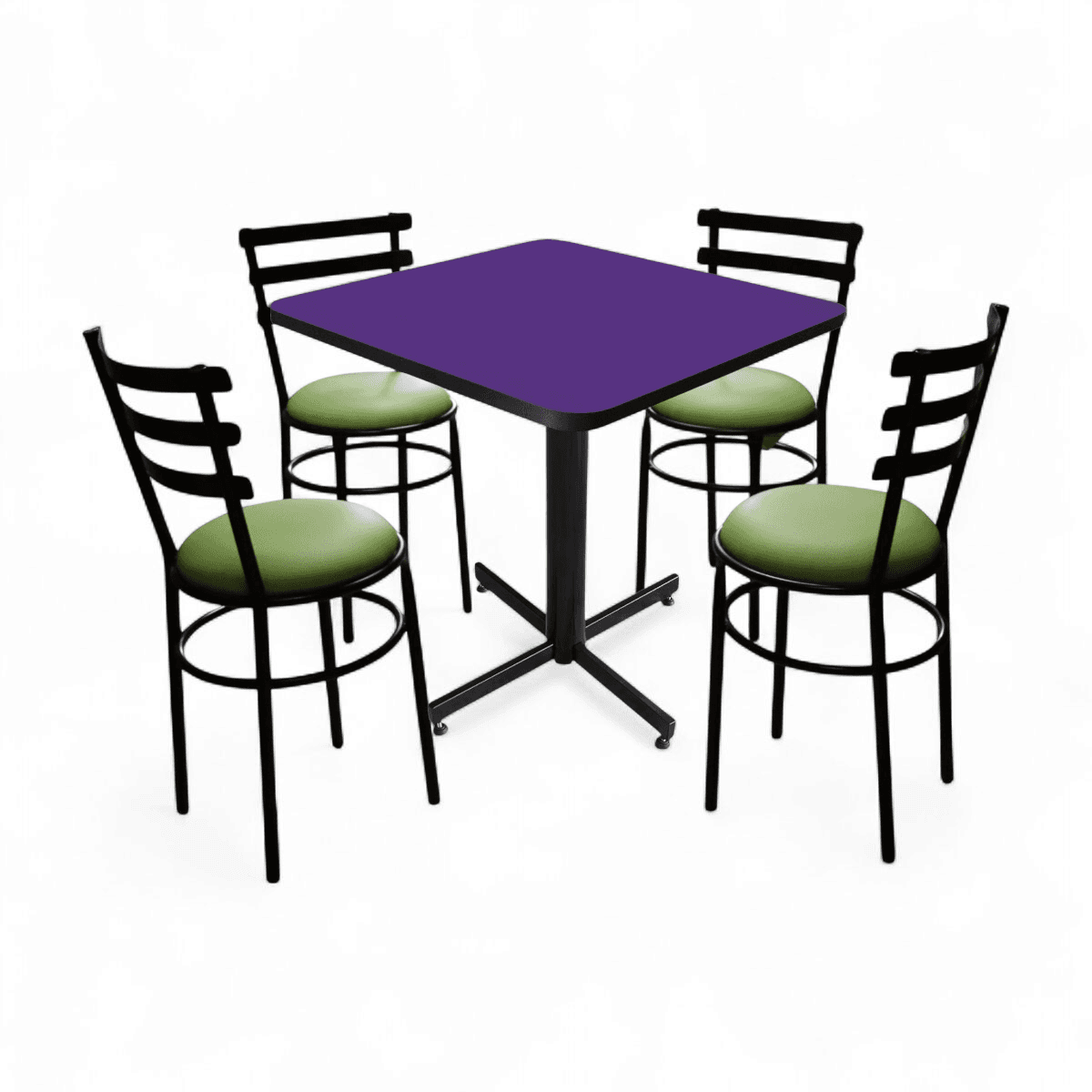 Conjunto Modelo Solera Morado - estándar 4 sillas view 10