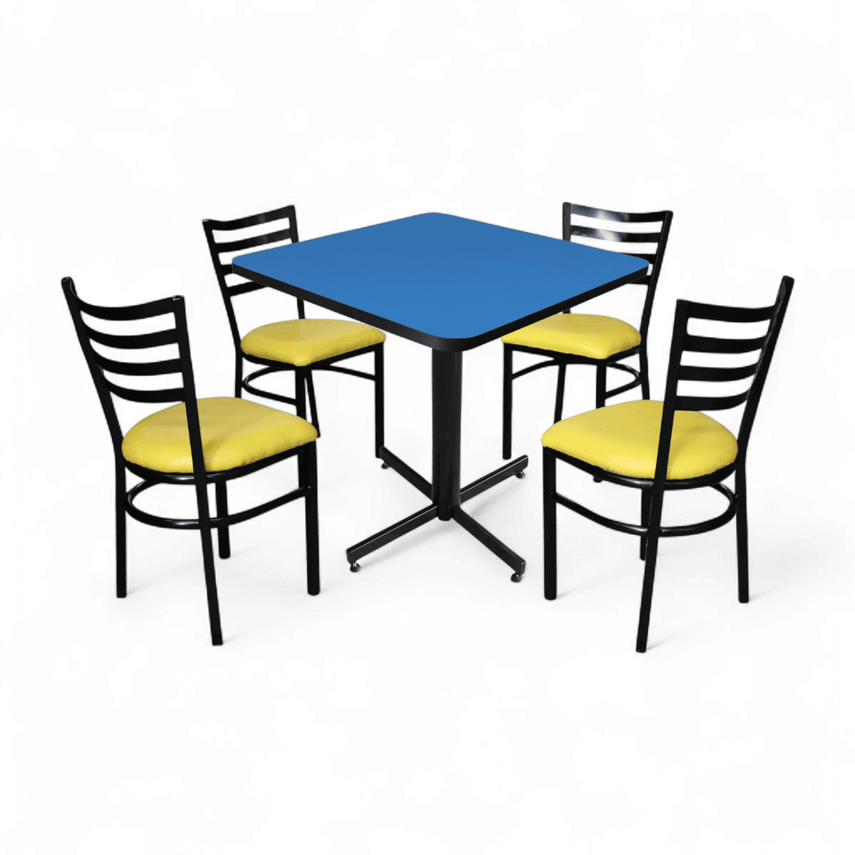 Conjunto Modelo Italia Azul Polar - estándar 4 sillas view 6