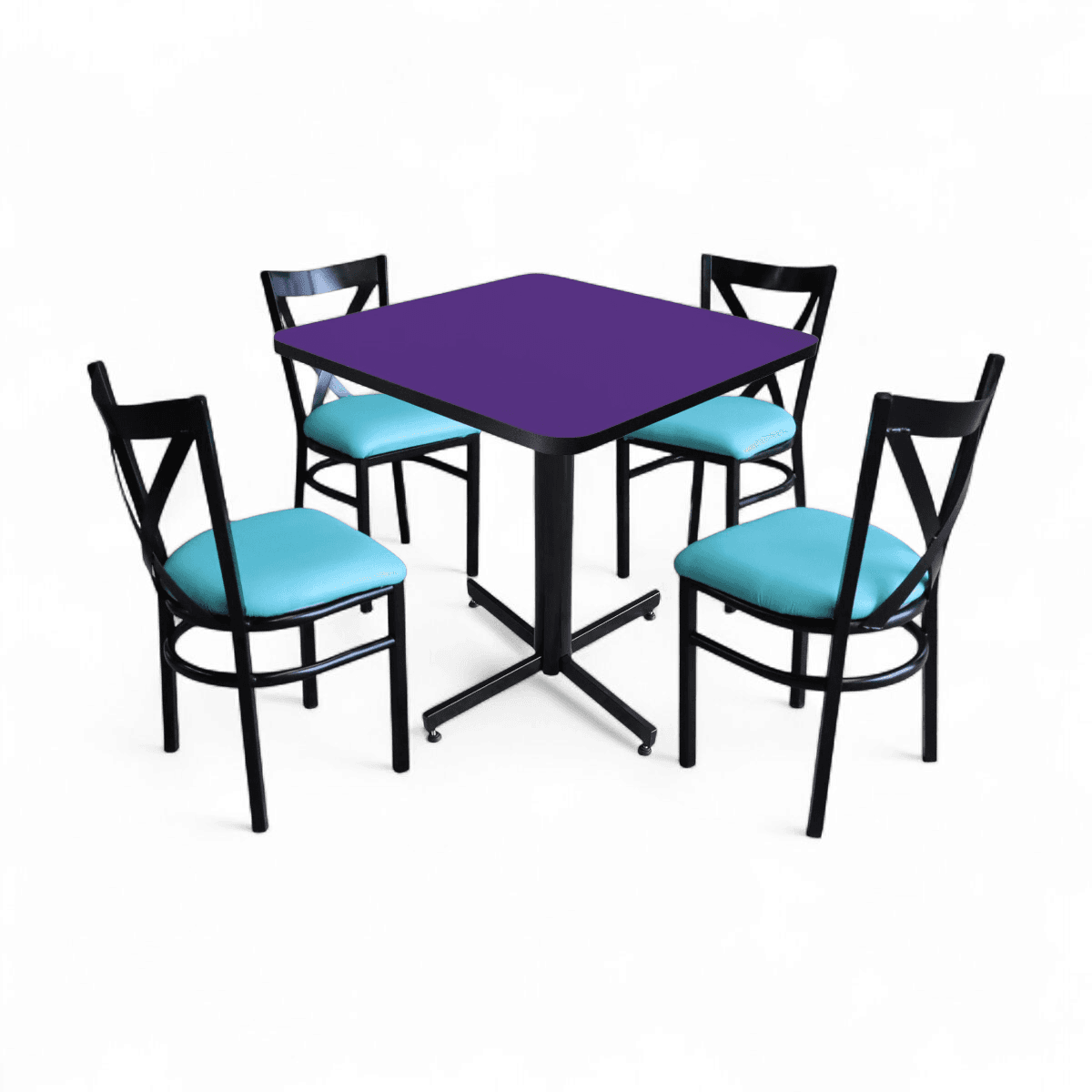 Conjunto Modelo Roma Morado - estándar 4 sillas view 7