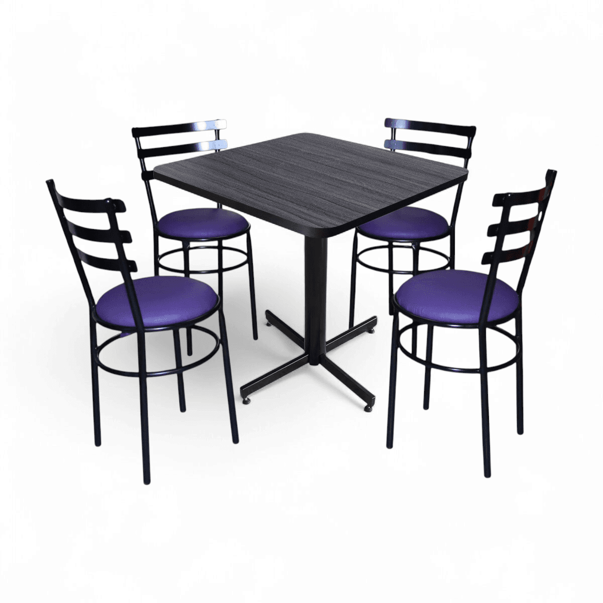 Conjunto Modelo Solera Gris Imperial - estándar 4 sillas view 5