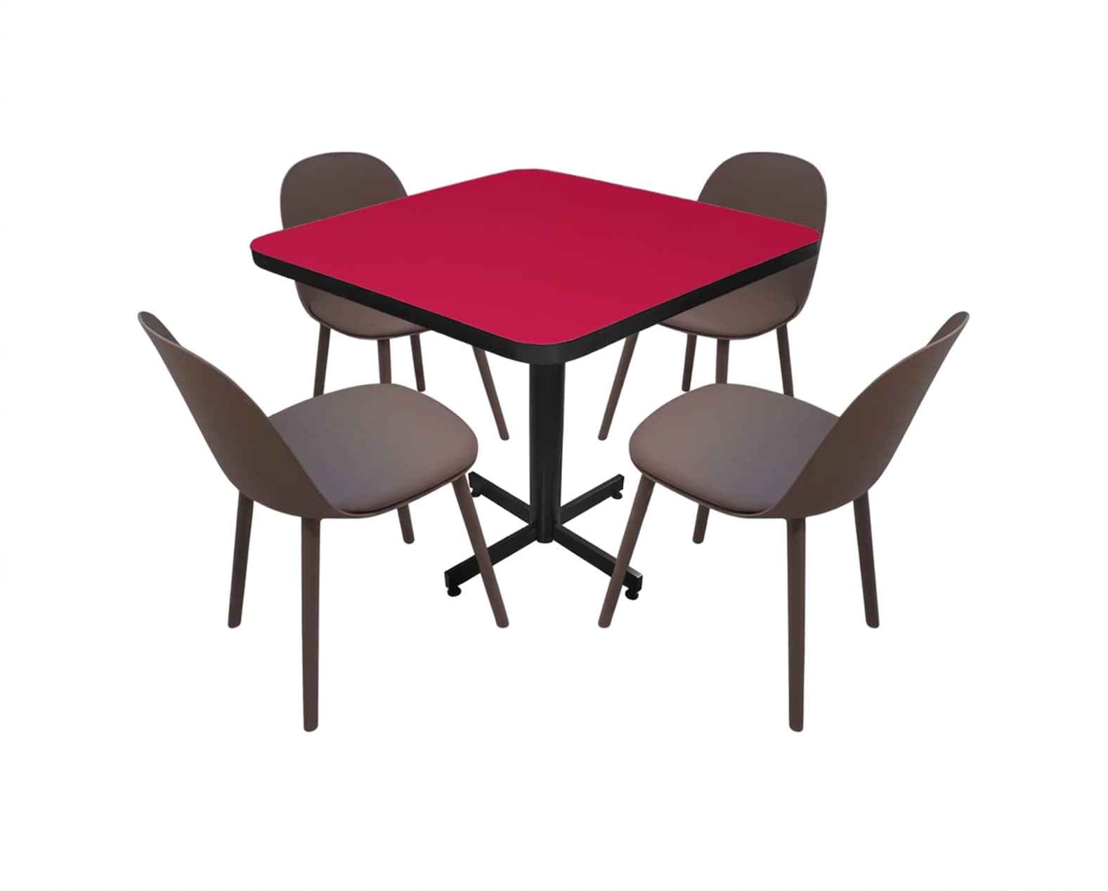 Conjunto Modelo Nova Vino - estándar 4 sillas