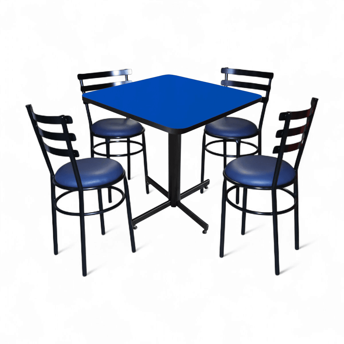 Conjunto Modelo Solera Azul Rey - estándar 4 sillas view 16