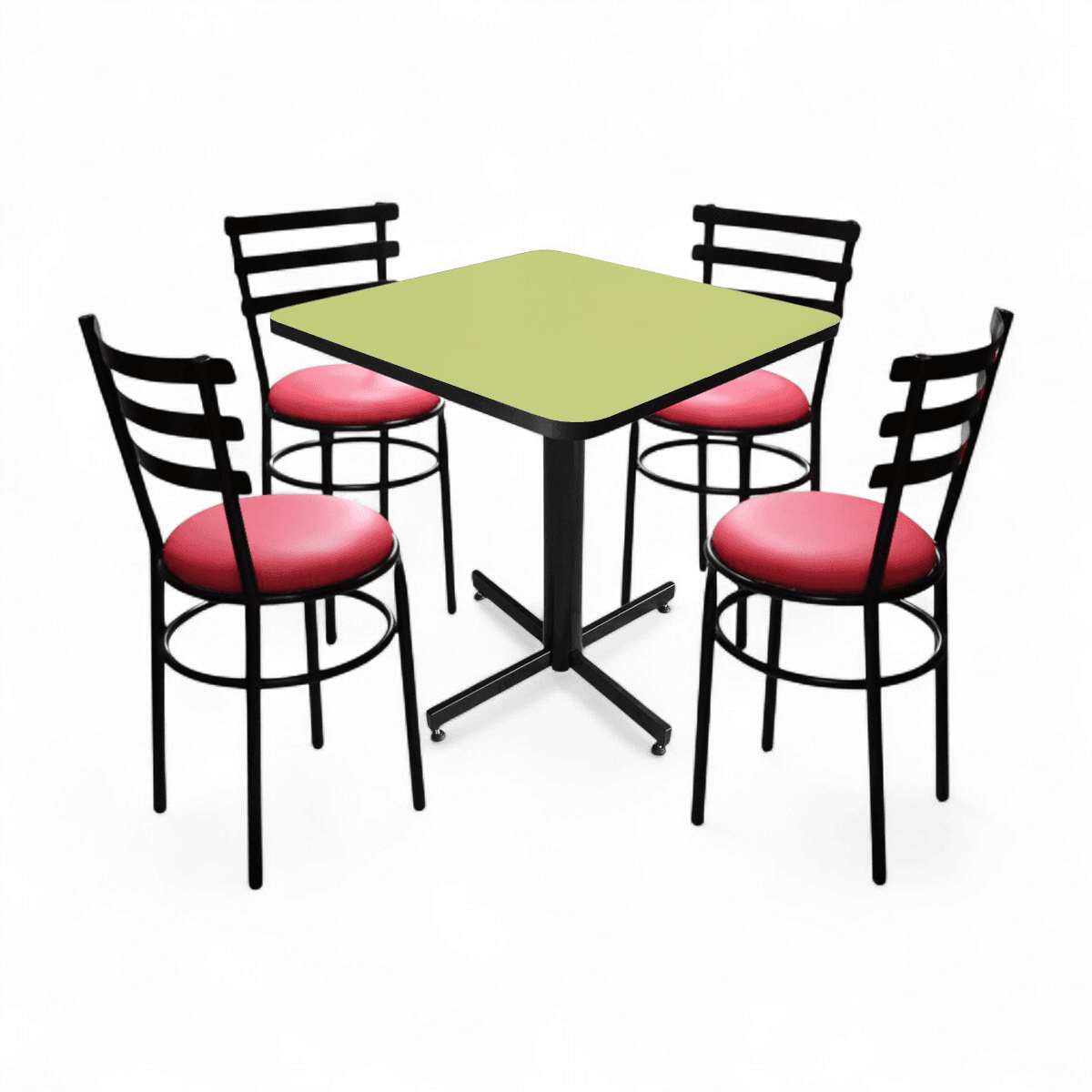 Conjunto Modelo Solera Verde Manzana - estándar 4 sillas view 9